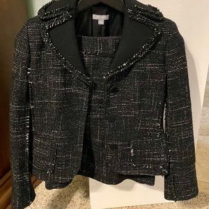 Ann Taylor jacket with matching skirt.